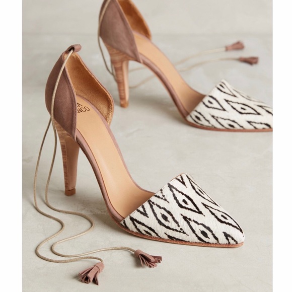 Anthropologie Shoes - Anthropologie Huma Blanco Maricela Heels Size 8
